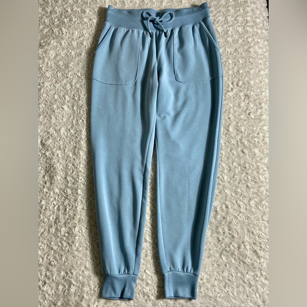 Natural Reflections Light Blue Jogger Sweatpants S Small